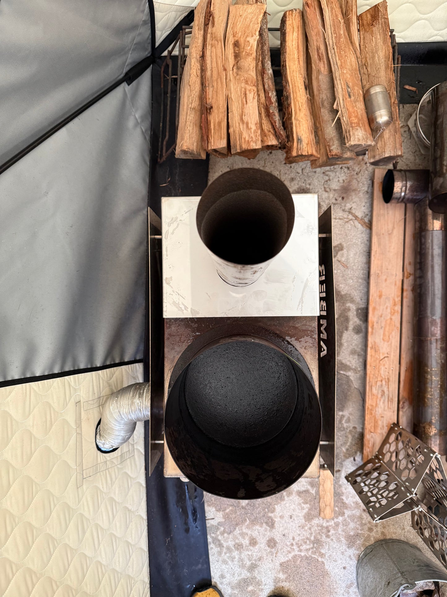 天板ガード AMBER STOVE専用 SUS304