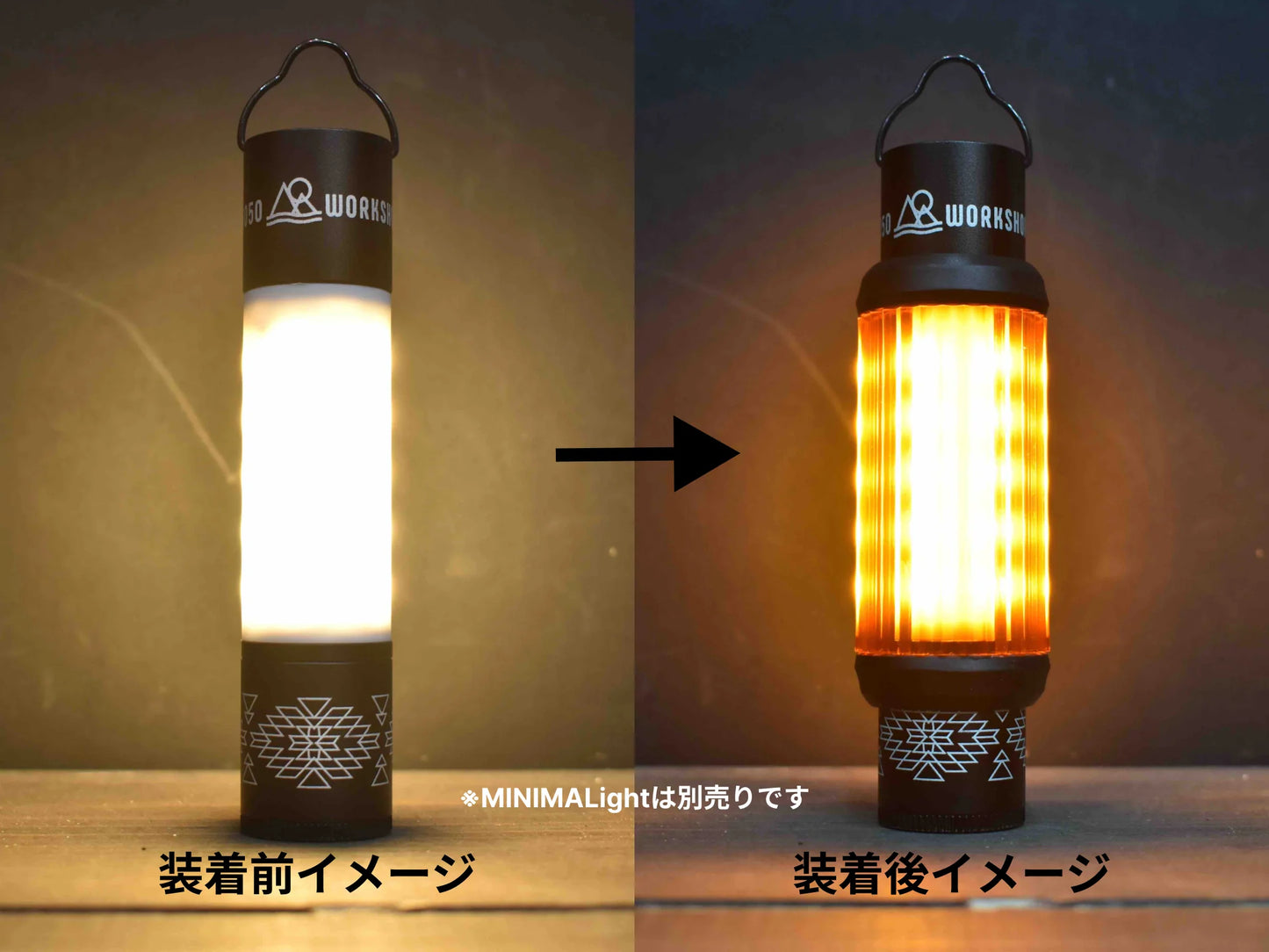 AMBER GLOVE FOR MINIMALIGHT（カバーのみミニマライトは別売りです）