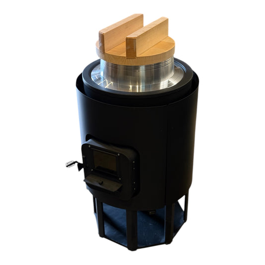 ホンマ製作所別注薪ストーブ「AMBER BLACK」フルカスタムセット