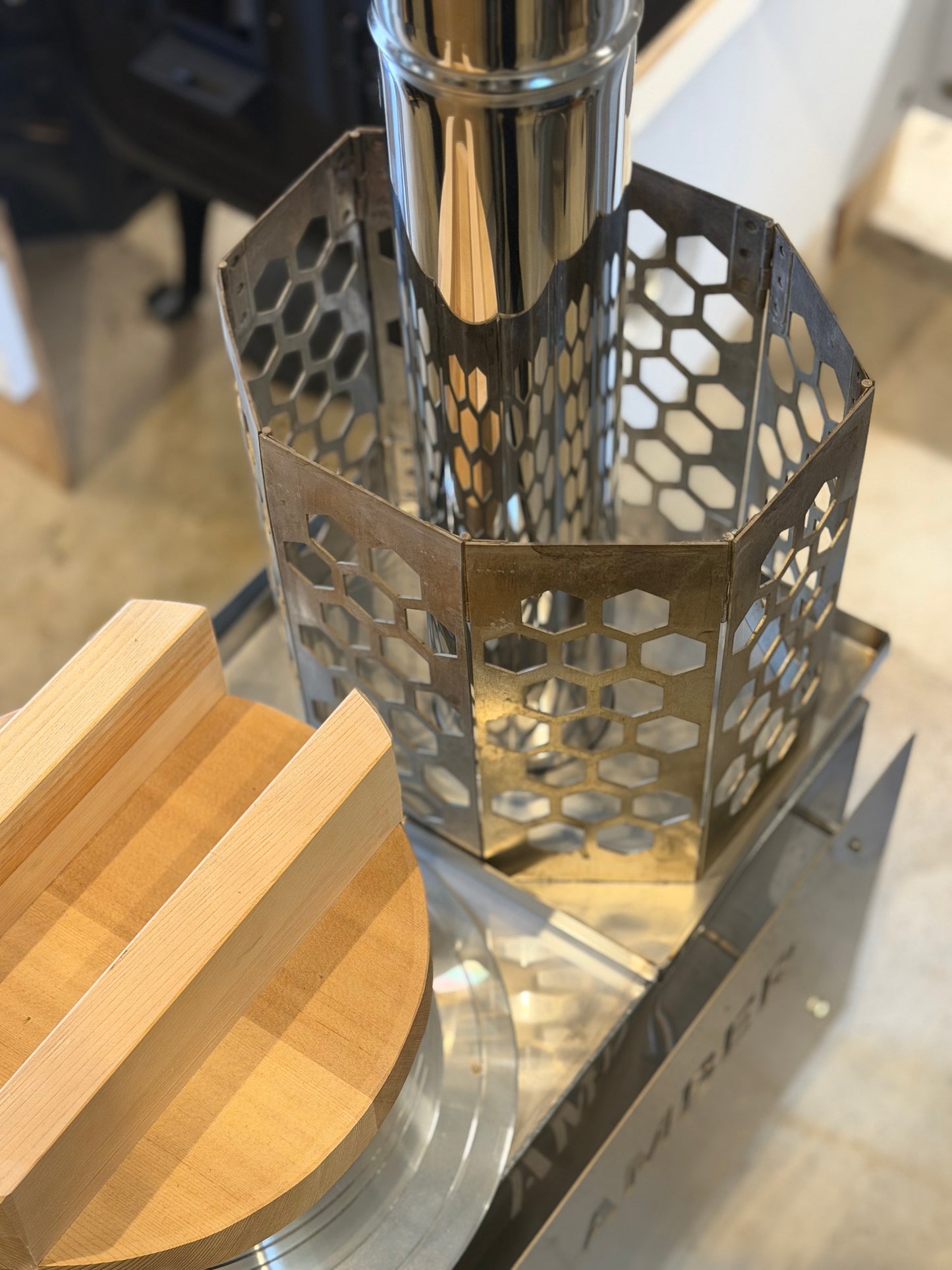 天板ガード AMBER STOVE専用 SUS304