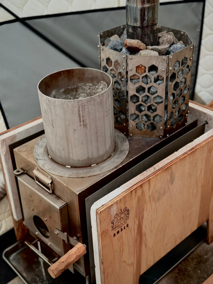 AMBER サウナテント totonoi2 & AMBER STOVE | "madsaunist"Sifnature Model