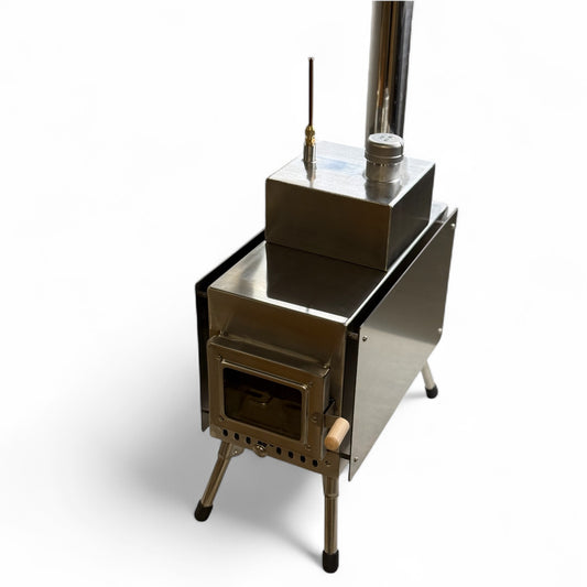 Stove Mini 3+STEAM BOX付 (SAUNA TENT MINI2専用薪ストーブ)