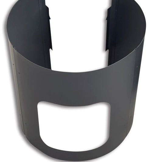 薪ストーブA-41専用遮熱板(鉄製耐熱塗装)BLACK