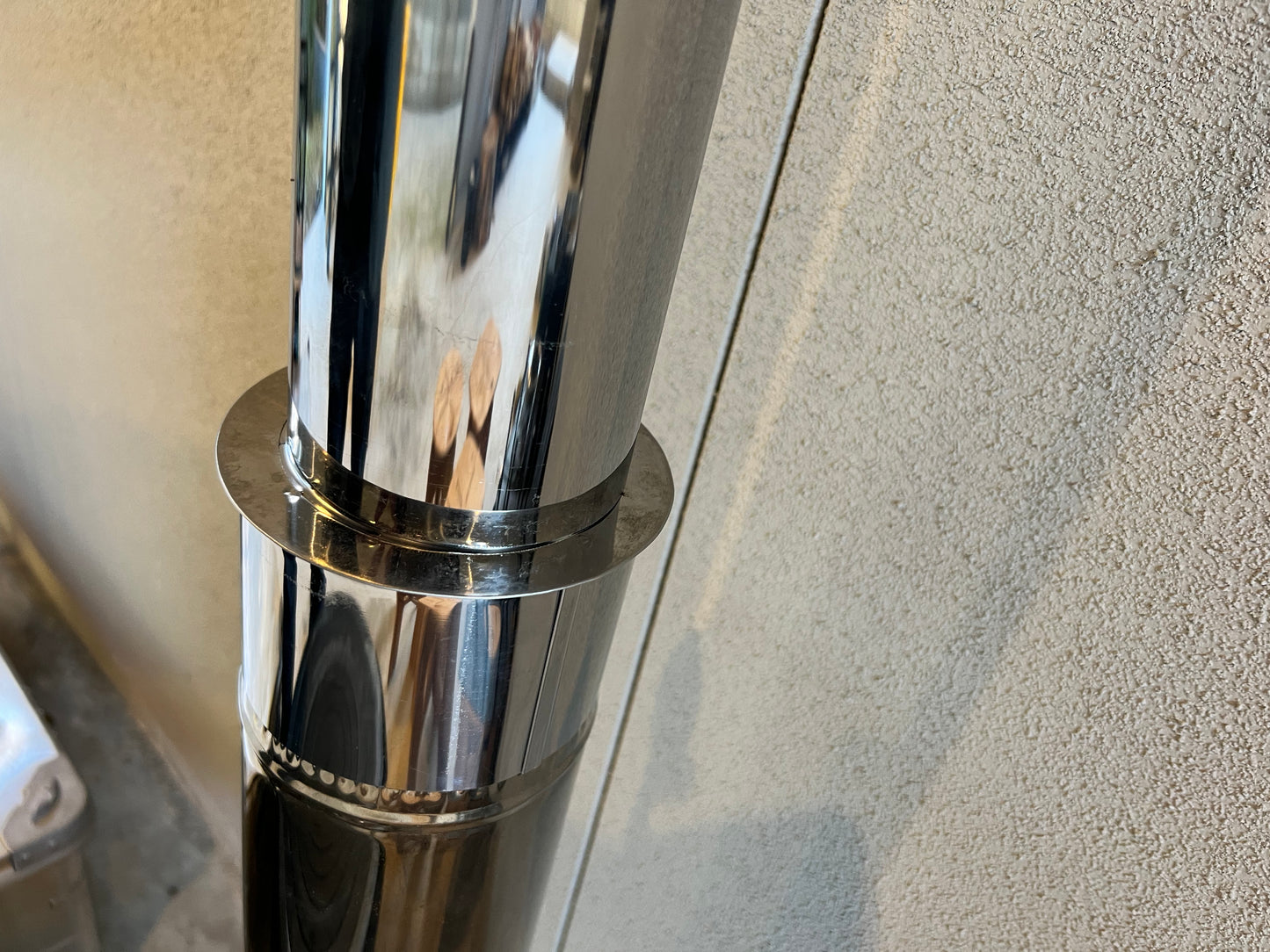 レジューサ 径106mm→90mm ステンレス製 ホンマ製作所煙突用 異径アダプター