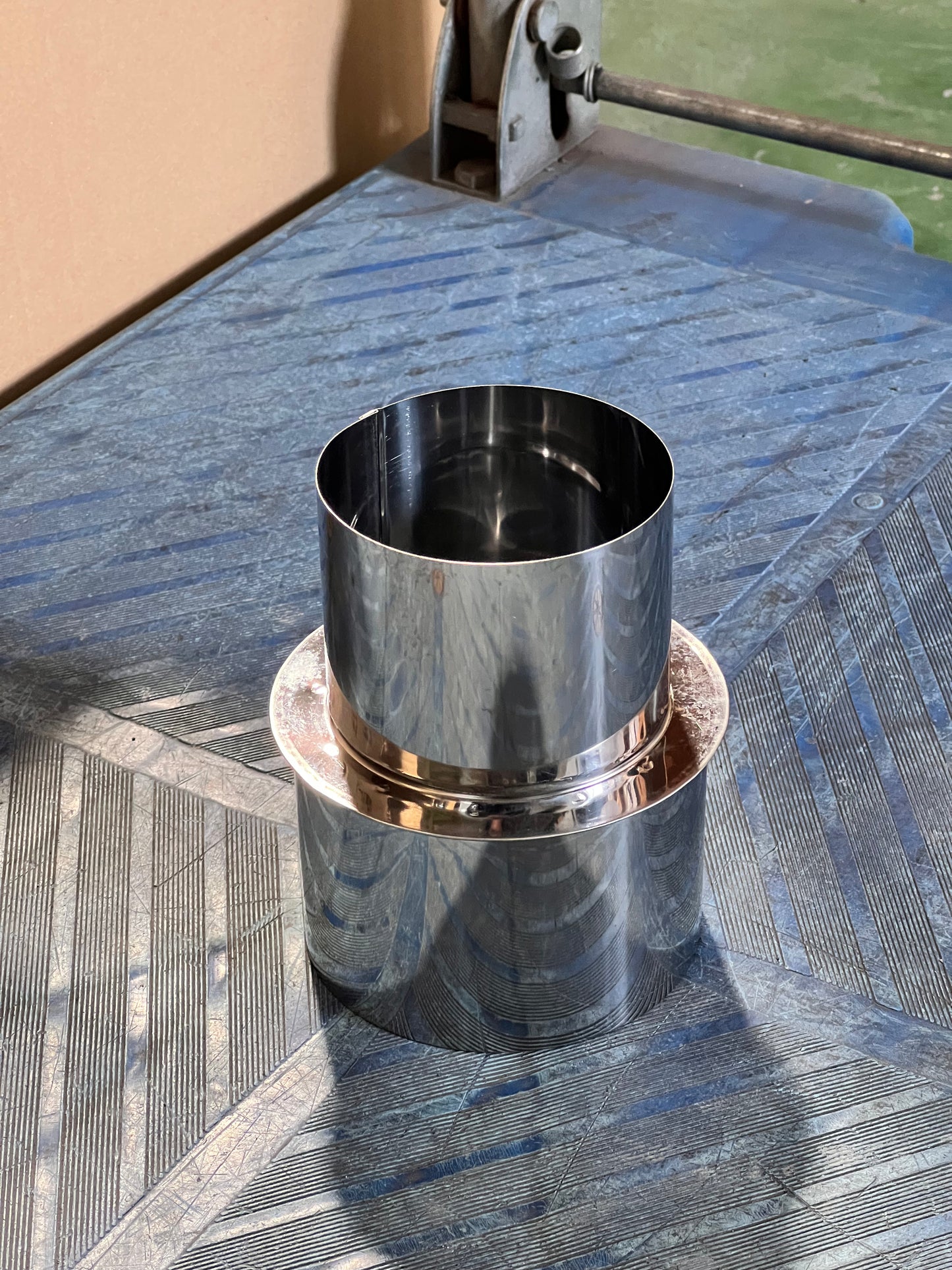 レジューサ 径106mm→90mm ステンレス製 ホンマ製作所煙突用 異径アダプター