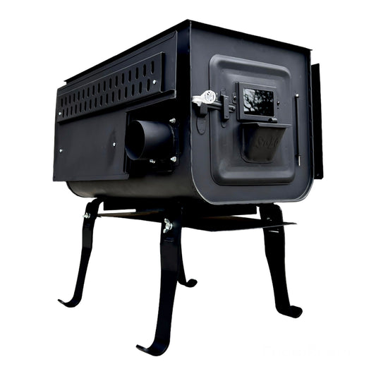 新保製作所別注薪ストーブ#01 「SINBO」×「AMBER」のコラボで誕生した薪ストーブ