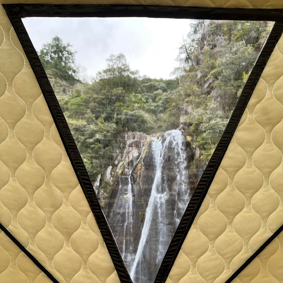 AMBERテント型サウナ「totonoi2」テントのみ 4人用 1人で簡単設営 プライベートサウナ