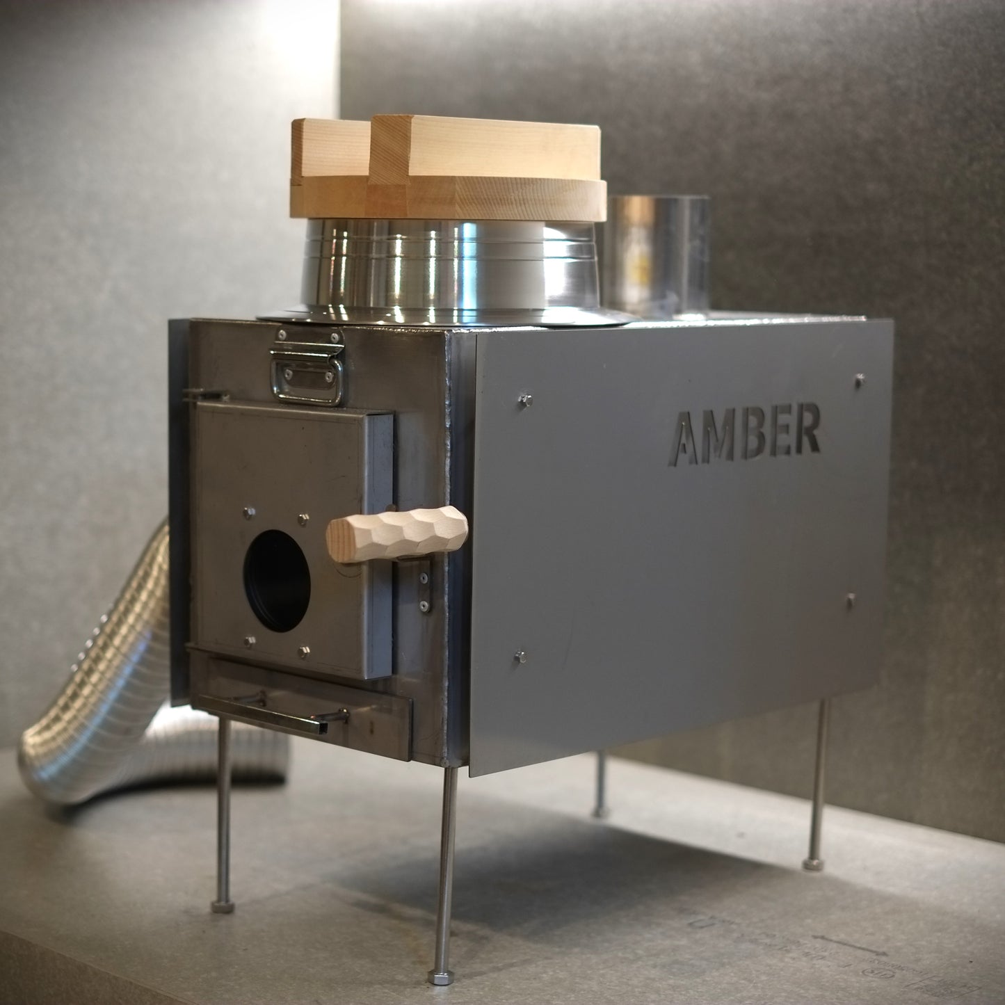 AMBER サウナテント totonoi2 & AMBER STOVE ｜ 新型羽釜2.0Ver アルミ羽釜付