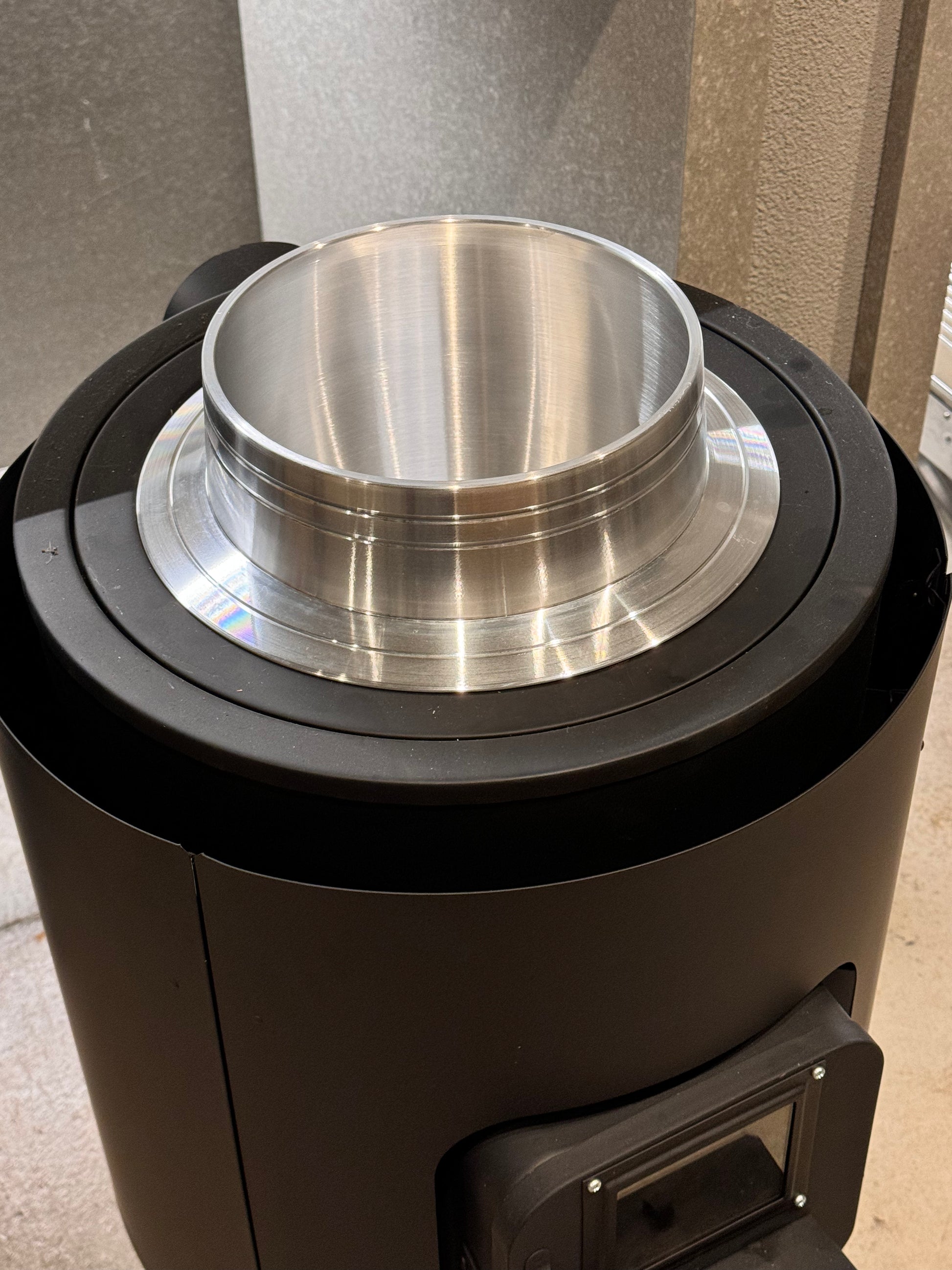 アルミ羽釜22㎝ 釜蓋付 (AMBER STOVE&ホンマ製作所別注薪ストーブ アルミ羽釜22㎝ 釜蓋付 (AMBER STOVE&ホンマ製作所別注薪ストーブ
