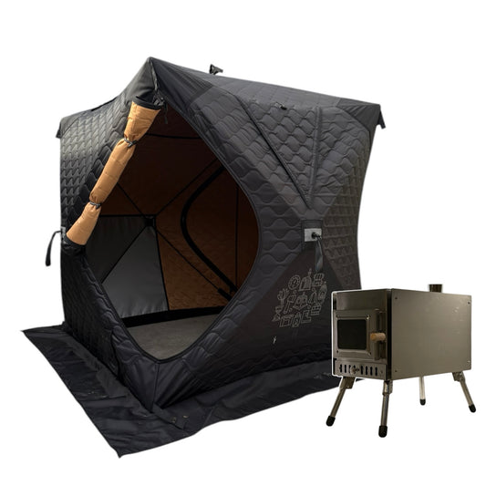 SAUNA TENT MINI２＋Stove Mini 3　　　１人～２人用　